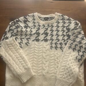 Line The Label Houndstooth sweater